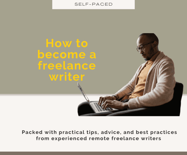 E-book: How To Become a Freelance Writer