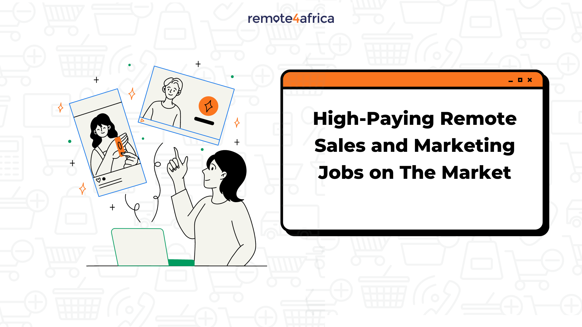 A high-paying remote sales and marketing job