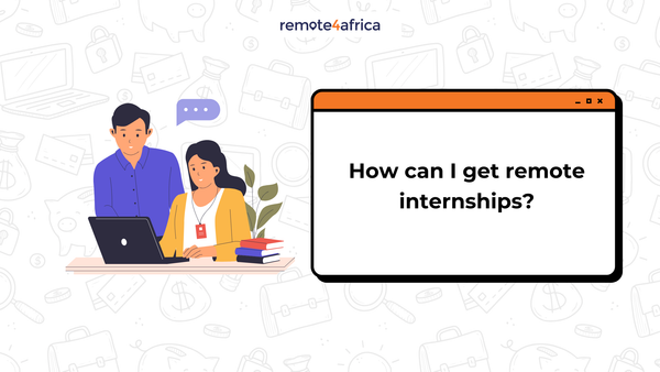 Q & A: How Can I Get Paid Remote Internships in Cybersecurity, Tech Support, Data Analysis or other Jobs?