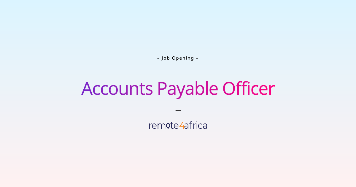 Remote (Hybrid) Accounts Payable Officer job at Financial Services ...