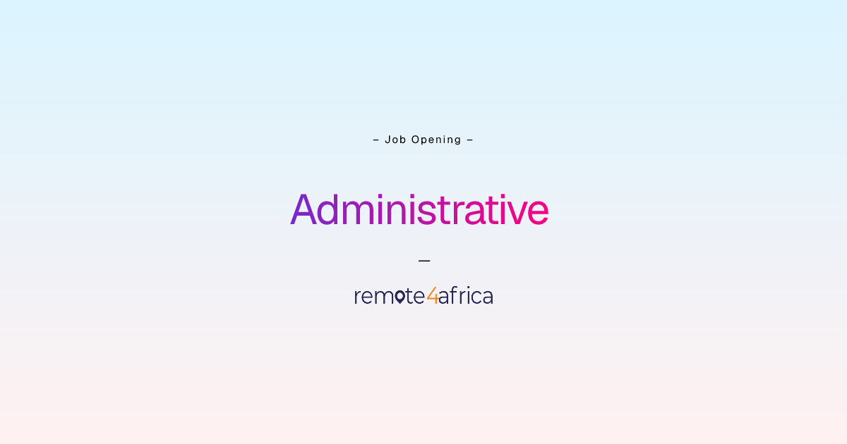 Remote Administrative & Operations Coordinator (Bookkeeping Knowledge ...