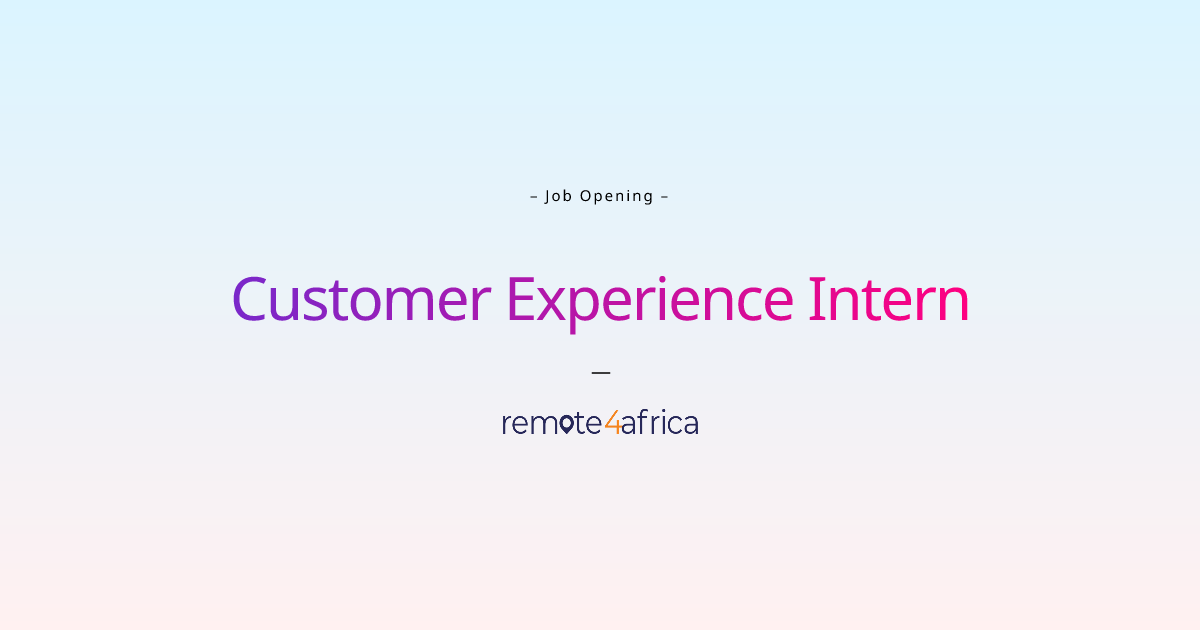 remote-customer-experience-intern-job-at-health-care-company