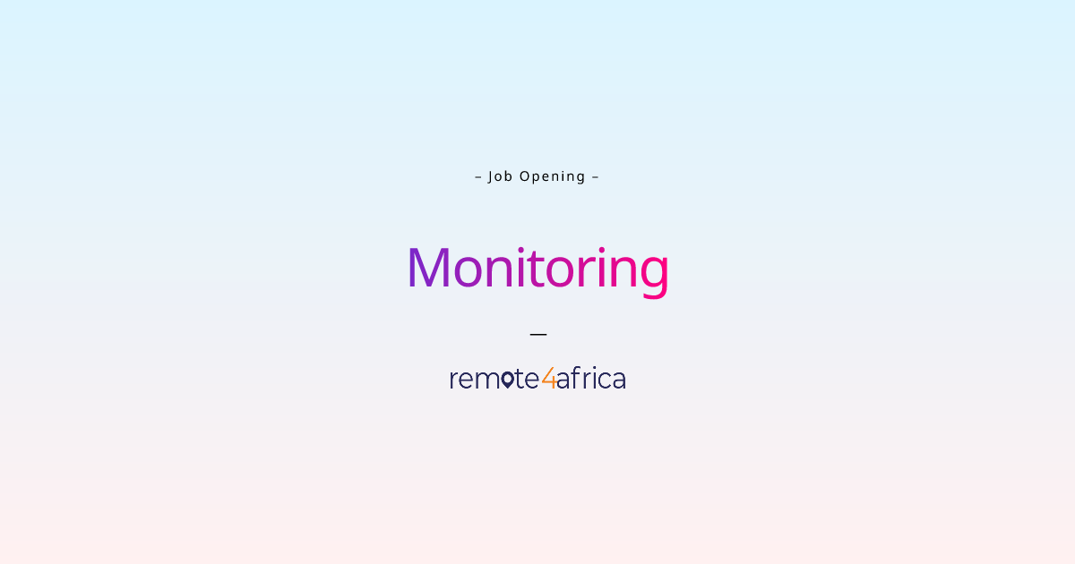 MONITORING AND EVALUATION JOBS REMOTE visual data 3