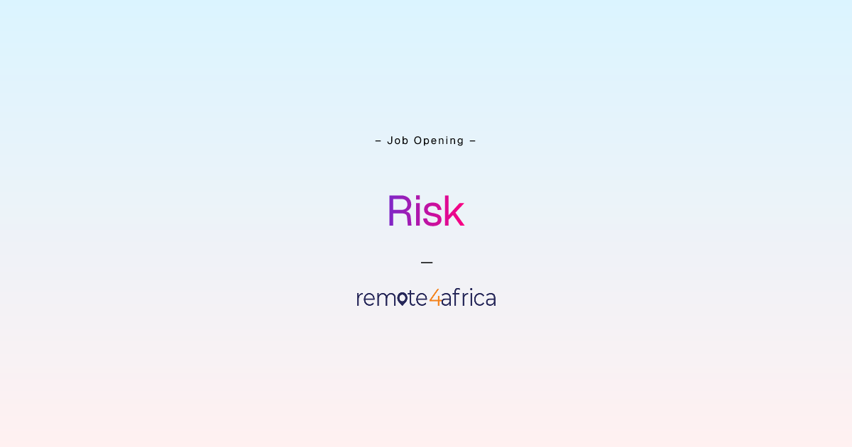 Remote (Hybrid) Risk & Compliance Executive job at Human Resource ...
