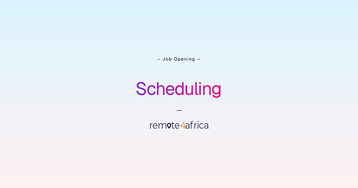 Remote Scheduling & Customer Support Virtual Assistant job at Human ...