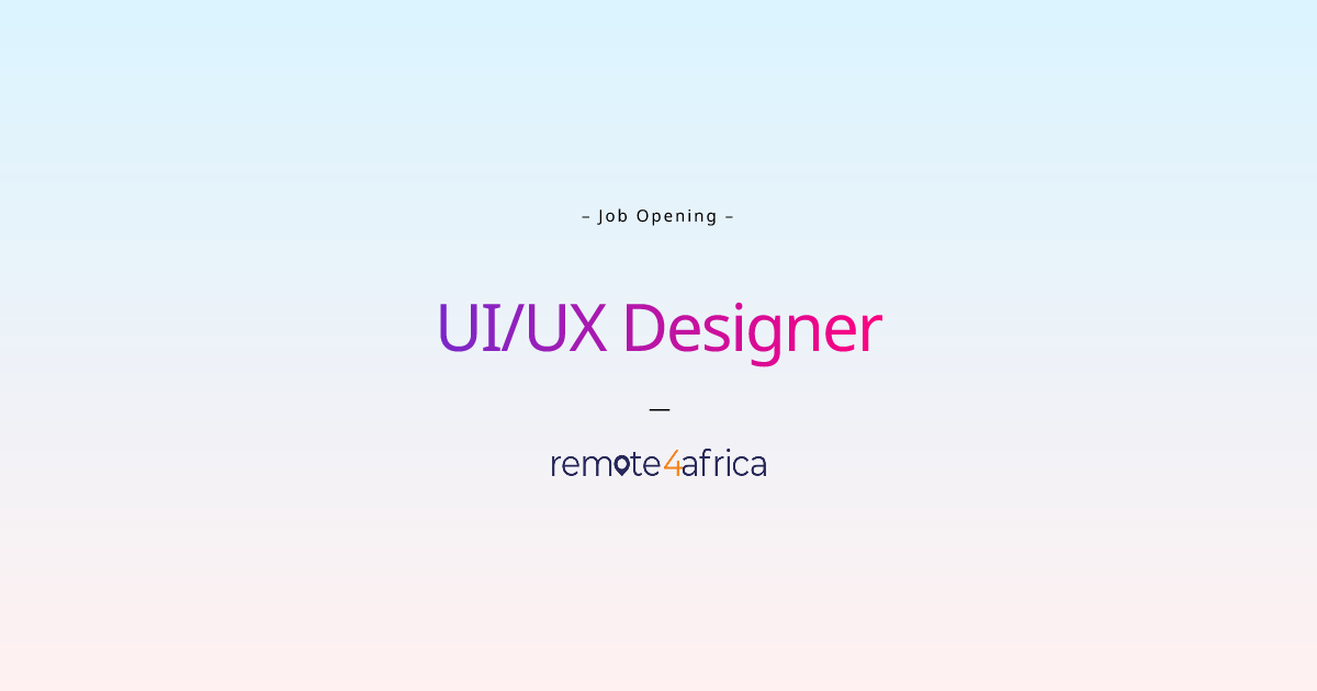 Remote UI/UX  Designer & Flow/Elementor Developer job at Design